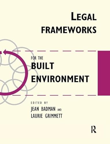 9781138414334: Legal Frameworks for the Built Environment