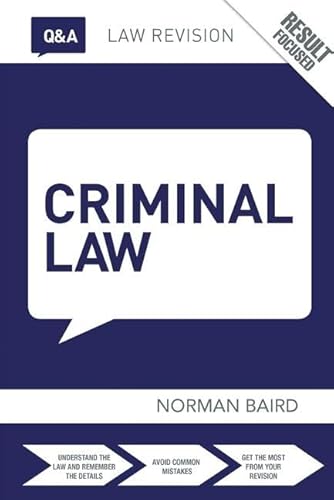 Stock image for Q&A Criminal Law for sale by Chiron Media
