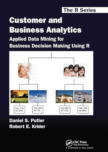 Imagen de archivo de Customer and Business Analytics: Applied Data Mining for Business Decision Making Using R a la venta por Chiron Media