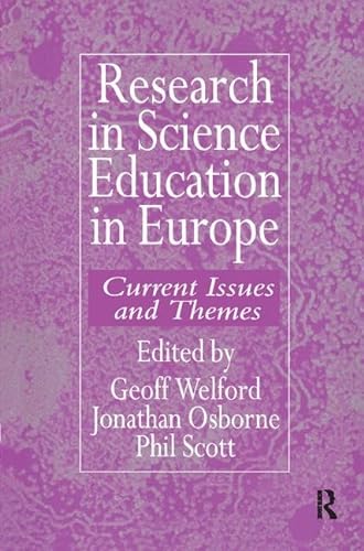 Stock image for RESEARCH IN SCIENCE EDUCATION IN EUROPE for sale by Revaluation Books