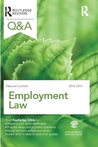 Imagen de archivo de Q&A Employment Law 2013-2014 a la venta por Chiron Media