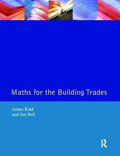 Stock image for MATHS FOR THE BUILDING TRADES for sale by Revaluation Books