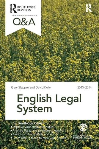 Stock image for Q&A English Legal System 2013-2014 for sale by dsmbooks