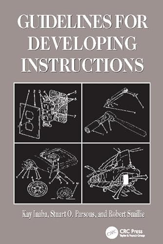 Stock image for GUIDELINES FOR DEVELOPING INSTRUCTIONS for sale by Revaluation Books