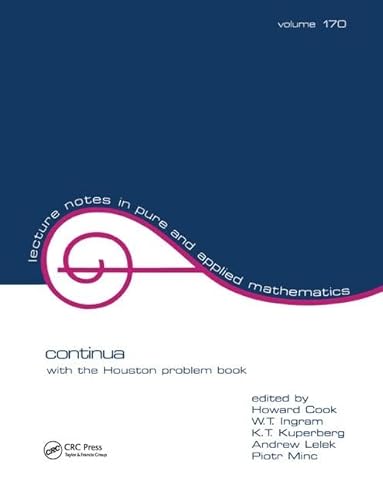 9781138430280: Continua: With the Houston Problem Book