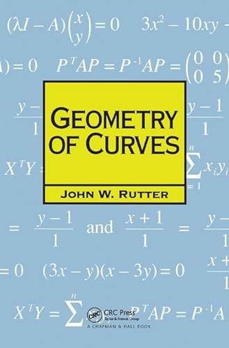 9781138430372: Geometry of Curves (Chapman Hall/CRC Mathematics Series)