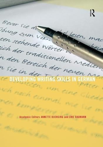 Stock image for Developing Writing Skills in German for sale by Chiron Media