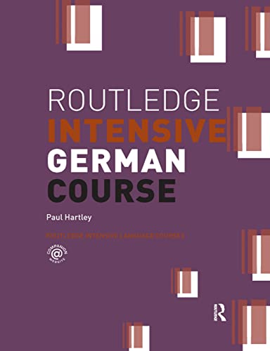 9781138430440: Routledge Intensive German Course (Routledge Intensive Language Courses)