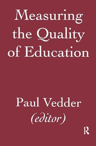 Imagen de archivo de Measuring the Quality of Education a la venta por Blackwell's