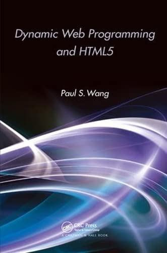 9781138436152: Dynamic Web Programming and HTML5