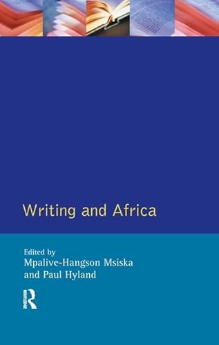 9781138439955: Writing and Africa (Crosscurrents)