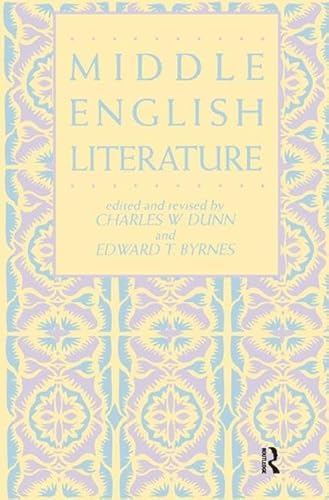 9781138440067: Middle English Literature