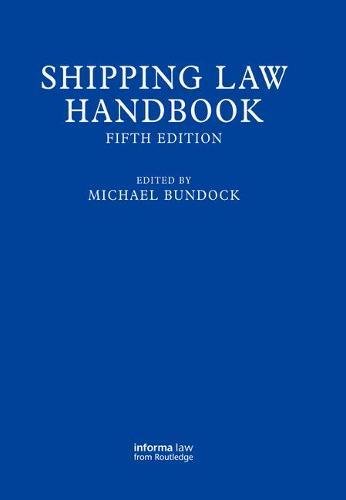 9781138440845: Shipping Law Handbook