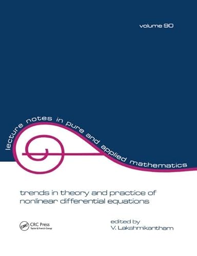 Stock image for Trends in Theory and Practice of Nonlinear Differential Equations for sale by Revaluation Books