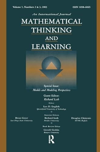 9781138442269: Models and Modeling Perspectives: A Special Double Issue of mathematical Thinking and Learning