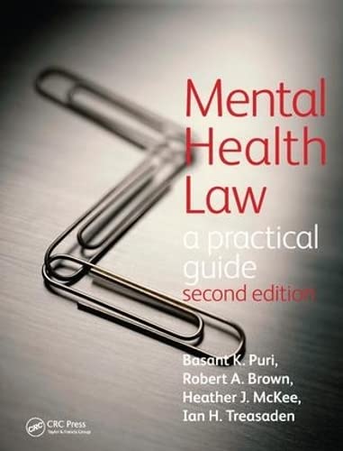 Stock image for Mental Health Law 2E A Practical Guide for sale by Mispah books