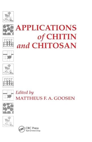 Imagen de archivo de Applications of Chitan and Chitosan a la venta por Chiron Media
