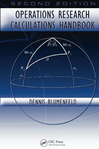 9781138455641: Operations Research Calculations Handbook (Operations Research Series)