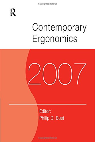 Imagen de archivo de Contemporary Ergonomics 2007 a la venta por Blackwell's