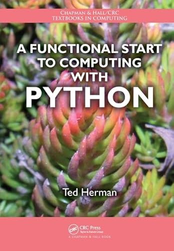 9781138460829: A Functional Start to Computing with Python