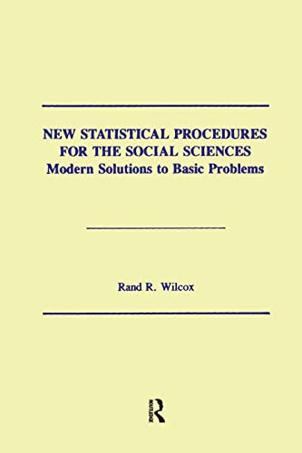 Imagen de archivo de New Statistical Procedures for the Social Sciences: Modern Solutions To Basic Problems a la venta por Chiron Media