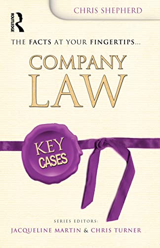 9781138463271: Key Cases: Company Law
