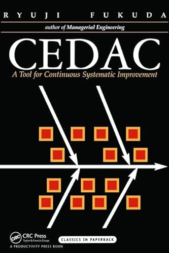 Stock image for Cedac: A Tool for Continuous Systematic Improvement for sale by Chiron Media
