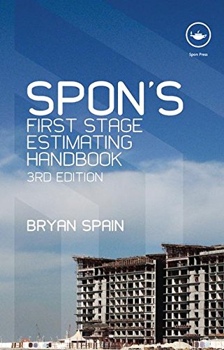 Stock image for Spons First Stage Estimating Handbook (Spons Estimating Costs Guides) for sale by Red's Corner LLC