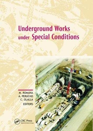 Stock image for Underground Works Under Special Conditions for sale by Blackwell's
