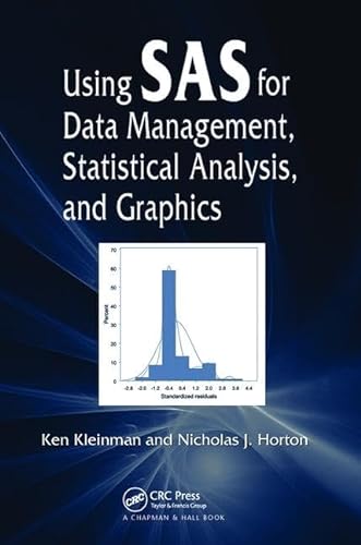 Beispielbild fr Using SAS for Data Management, Statistical Analysis, and Graphics zum Verkauf von Chiron Media