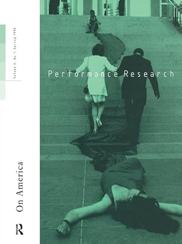 Stock image for Performance Research: On America for sale by Blackwell's