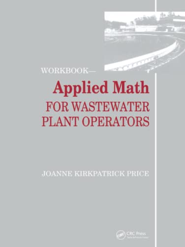 Beispielbild fr Applied Math for Wastewater Plant Operators - Workbook zum Verkauf von Chiron Media