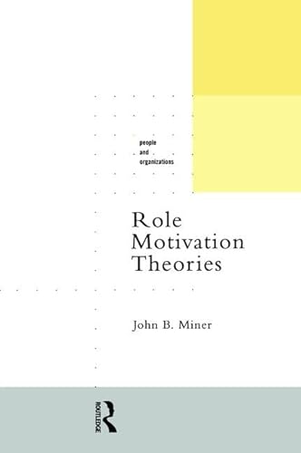 Stock image for ROLE MOTIVATION THEORIES for sale by Revaluation Books