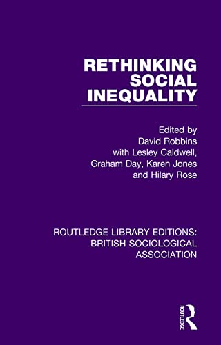 Beispielbild fr Rethinking Social Inequality zum Verkauf von Blackwell's