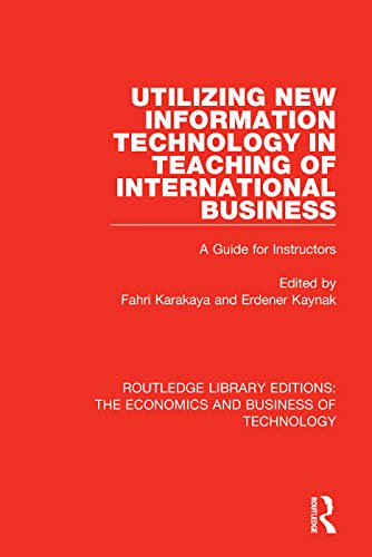 Stock image for Utilizing New Information Technology in Teaching of International Business for sale by Blackwell's