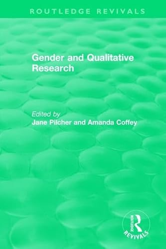 Stock image for Gender and Qualitative Research (1996) (Routledge Revivals) for sale by Chiron Media
