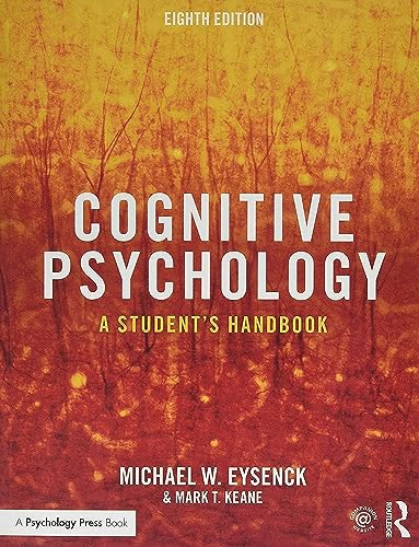 Stock image for Cognitive Psychology: A Student's Handbook for sale by SecondSale