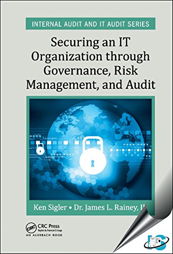 Stock image for Security An It Organisation Through Governance, Risk Management & Audit for sale by Mispah books