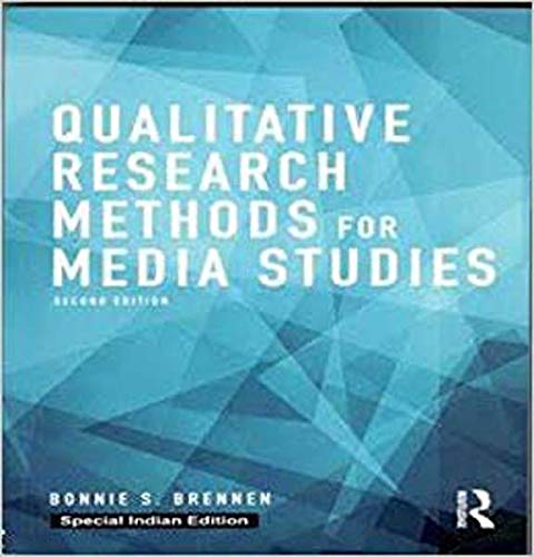 Beispielbild fr Qualitative Research Methods For Media Studies, 2Nd Edition zum Verkauf von HPB-Red