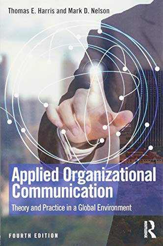 Beispielbild fr Applied Organizational Communication zum Verkauf von Blackwell's