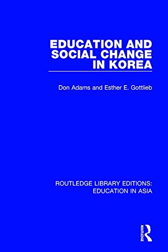 Beispielbild fr Education and Social Change in Korea zum Verkauf von Blackwell's