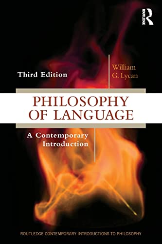 Imagen de archivo de Philosophy of Language: A Contemporary Introduction (Routledge Contemporary Introductions to Philosophy) a la venta por HPB-Red
