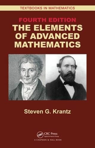 Beispielbild fr ELEMENTS OF ADVANCED MATHEMATICS, 4TH EDITION zum Verkauf von Books Puddle