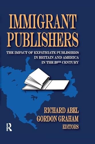 Stock image for Immigrant Publishers for sale by Blackwell's