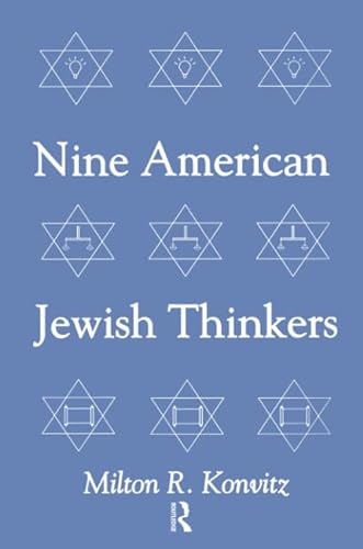 Beispielbild fr Nine American Jewish Thinkers zum Verkauf von Blackwell's