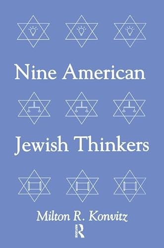 Stock image for Nine American Jewish Thinkers for sale by Blackwell's