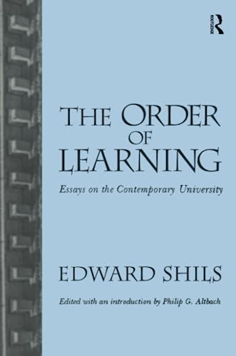 Stock image for The Order of Learning for sale by Blackwell's