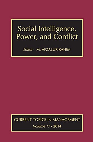 Beispielbild fr Social Intelligence, Power, and Conflict zum Verkauf von Blackwell's