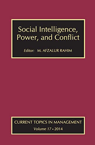 Stock image for Social Intelligence, Power, and Conflict for sale by Blackwell's