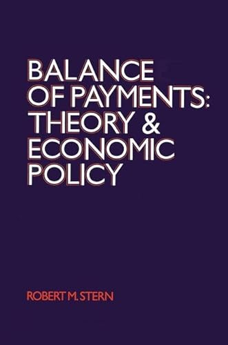 9781138519183: Balance of Payments: Theory and Economic Policy